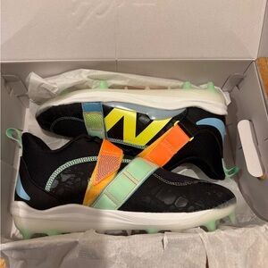 New Balance FuelCell Black Orange Athletic Shoes